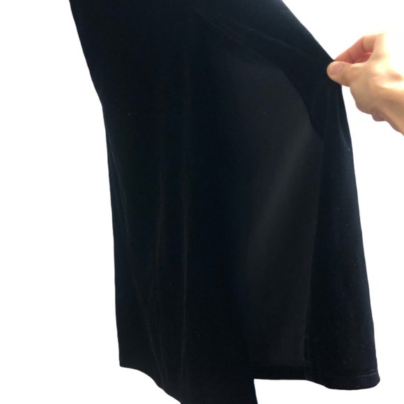 VTG HUGO BUSCATI VELVET PROM GOWN SIZE SMALL - Picture 4 of 10